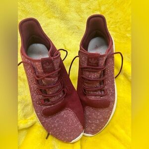 Men’s Adidas Burgundy Tubular Shadow